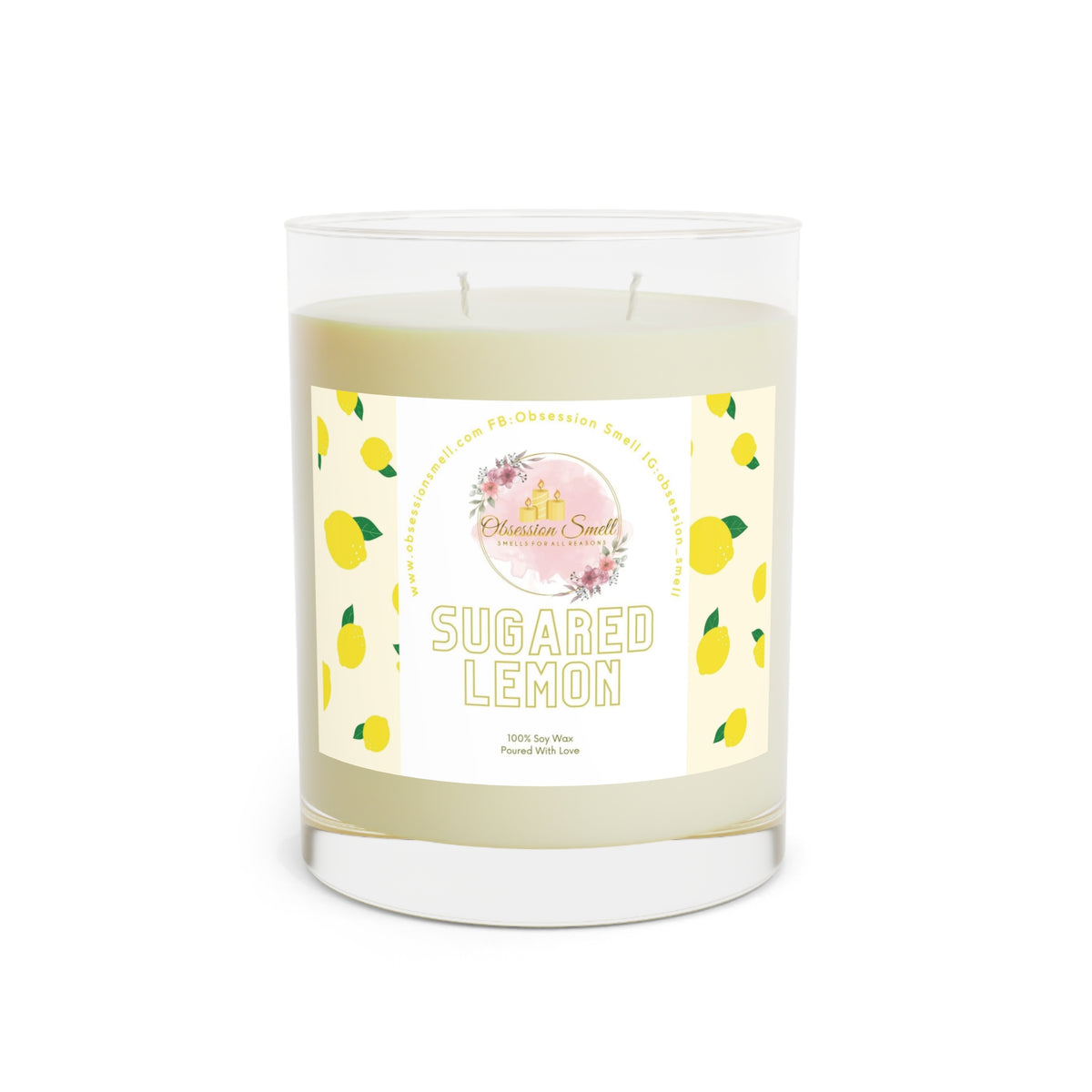Lemon Obsession Sugared Lemon – Obsession Smell LLC